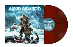 AMON AMARTH - Jomsviking LP ruby red marbled Vinyl NEUWARE - Bild 1 von 1