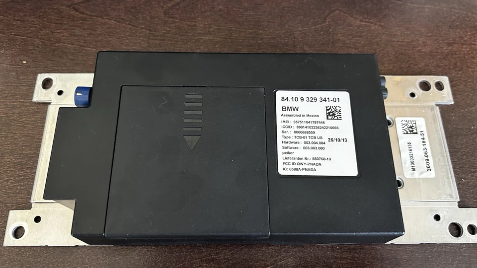 BMW 3 4 5 6 7 X3 X5 X6 2011-2016 MÓDULO DE CONTROL BLUETOOTH 84,10 9 329 341-01 OEM Foto 1 de 1