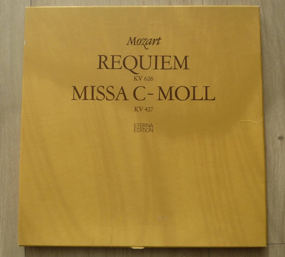 Mozart Requiem KV 626, Missa C-Moll KV 427,  3 er Box - Bild 1 von 1