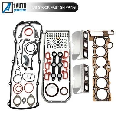 Head & Lower Crankcase Gasket Set For 2001-2002 BMW 325Ci 330xi X5 Z3 525i 3.0L - Image 1 of 4