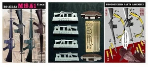 Bravo6 1/35 M16A1 Rifle (4pcs) - Picture 1 of 1
