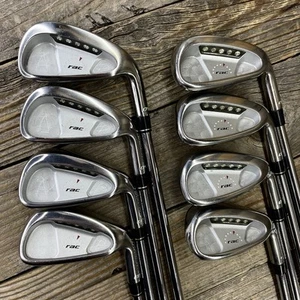 TaylorMade RAC OS Iron Set 3-9 PW | RH | Regular Flex Steel Shaft | GUC - Picture 1 of 11