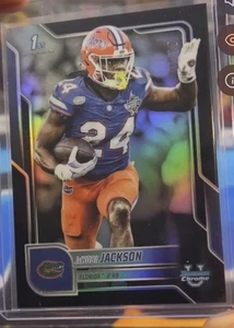 2025 Bowman Chrome U Ja’kobi Jackson 1st Black Shimmer 01/10 Bookend Florida - Picture 1 of 2