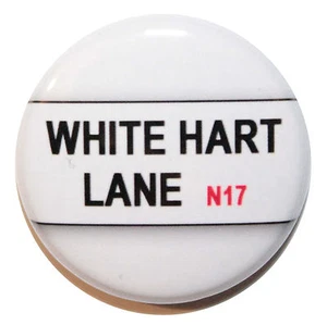 1" (25mm) Tottenham - WHITE HART LANE N17 - Fußball Button Anstecker Pin - Bild 1 von 2