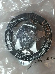 Harley Owners Group HOG 20. Missouri State Rally 2003 Platte Co. Pin NOS  - Bild 1 von 3