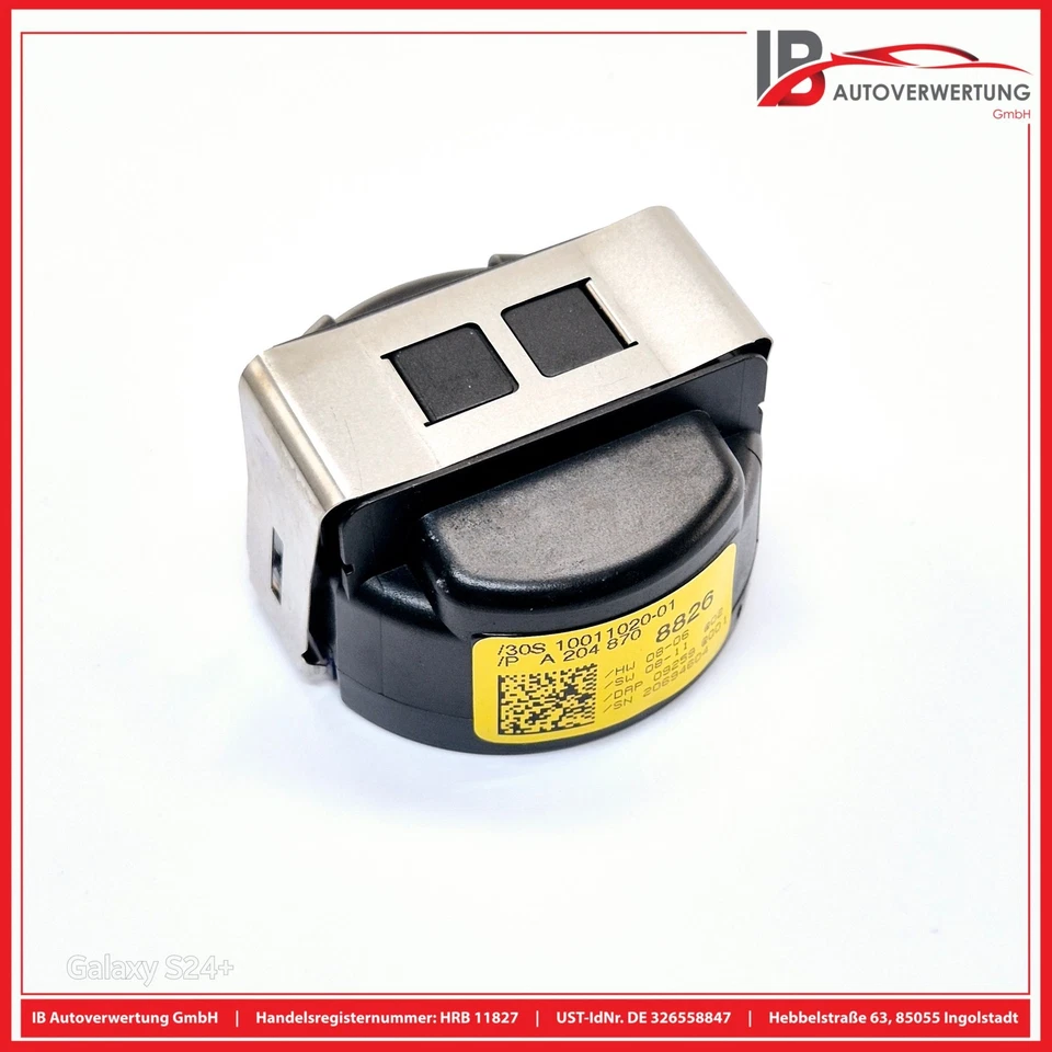 MERCEDES-BENZ E-CLASS W212 E200 CDI SENSOR RAIN SENSOR A2048708826 GENUINE - Image 1 of 4