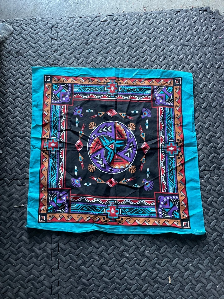 Wamcraft Bandana Bufanda Multicolor Unisex Adulto Boho Suroeste Nativo Azteca Foto 1 de 4