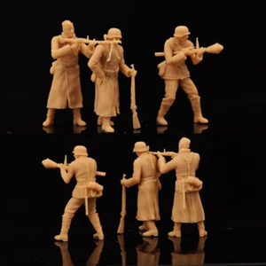 3D printed 1/72 WW II Germany "Iron Fist Heavy weapons team" 3 man group model - Picture 1 of 4