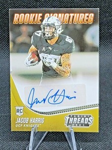 2021 Chronicles Draft Picks Threads 🏈JACOB HARRIS🏈 Orange RC Signatures Auto.
