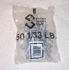 (000) 50 - T-Pfosten Drahtklemmen von Chicago Heights Stahl - Bild 1 von 1