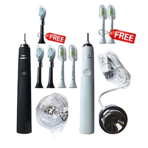 Philips Sonicare DiamondClean DeepClean Kit w/ FREE Head | White/Black | No Box - Picture 1 of 10