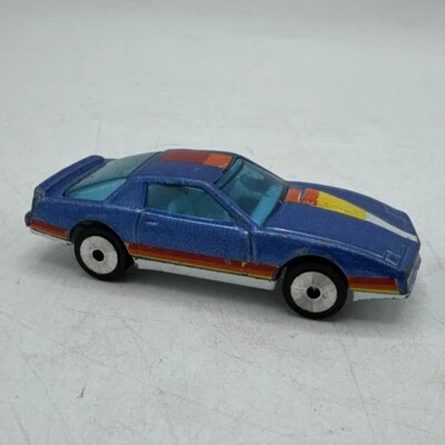 Matchbox Pontiac Firebird SE ruedas láser sueltas 1:62 vintage 1982 azul Macao Foto 1 de 4