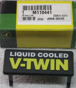 GENUINE JOHN DEERE LX172 LX173 LX176 LX178 LX186 LX188 LIQ COOLED V-TWIN M110441 - Picture 1 of 3