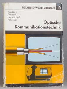  Optische Kommunikationstechnik von Jens Peter Rehahn ENGLISCH DEUTSCH RUSSISCH  - Bild 1 von 1