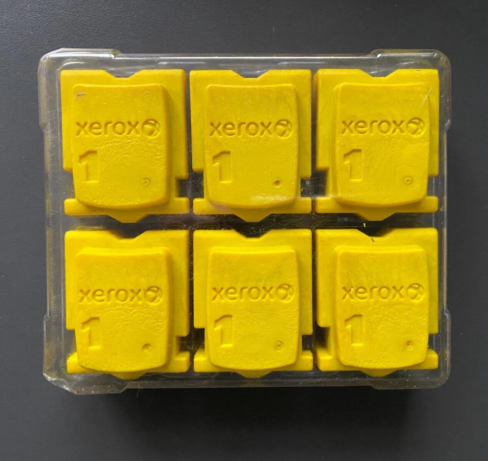 Original Xerox Volltinten - COLORQUBE 8870 8880 SERIE / 6 x GELB (inkl. MwSt.) - Bild 1 von 1