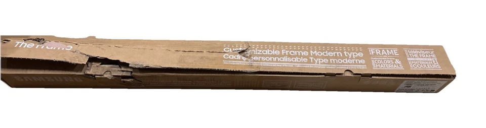 Samsung VG-SCFA43TKBZA 43&quot Customizable Frame-Modern Teak