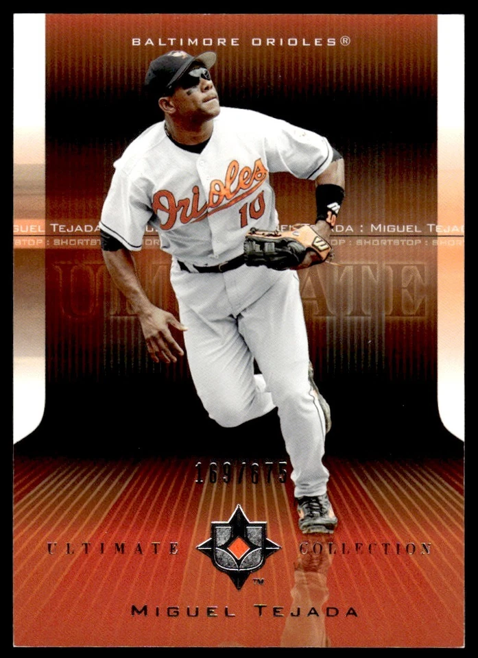 2004 Upper Deck Ultimate Collection Miguel Tejada /675 Baltimore Orioles #101 - Image 1 of 2