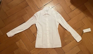 Gucci Bluse weiß mit Knöpfen für Damen, Größe 36, Neu mit Etikett - Bild 1 von 7