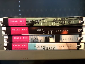 Lot Of 4 Diary Of A Teenage Girl Caitlin Series #1-4 By Melody Carlson Paperback - Picture 1 of 3
