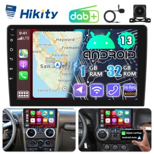 10,1" DAB+ CarPlay Android 15 Radio Für Jeep Wrangler JK 2007-2018 GPS WIFI Navi - Bild 1 von 16
