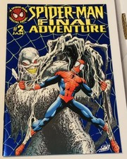 Spider-Man The Final Adventure #2 Rare Foil Cover 1995 Marvel Comic Very Fine