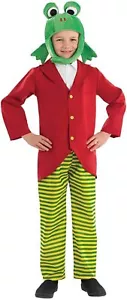 Cheap Kids Toad Costume S - XL Boys Frog Fancy Dress Storybook Book Day Week - Picture 1 of 5