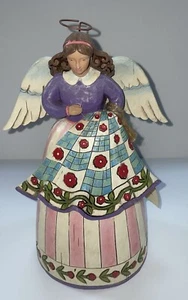 Statuina trapuntata angelo Jim Shore 'cucito con amore' Heartwood Creek #4007245 - Foto 1 di 12
