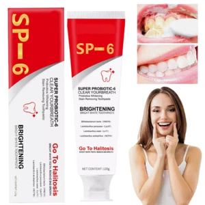Sp-6 Probiotic Brightening Toothpaste,Deep Cleaning Care Toothpastes 120g - Picture 1 of 14