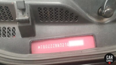 AUDI TT MK1 8N SCUTTLE PANEL(VIN WINDOW REPLACEMENT ) MANY SOLD TO ENTHUSIAST - Image 1 of 4