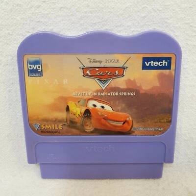 VTECH VSmile Game Cartridge: Cars, Rev It Up In Radiator Springs. Letters, Maps - Image 1 of 4