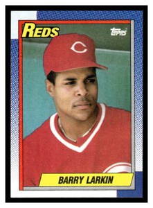 1990 Topps #10 Barry Larkin - Cincinnati Reds
