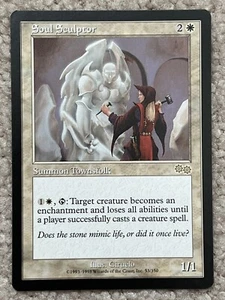 MTG Soul Sculptor URZA'S SAGA NM WHITE RARE Magic the Gathering - Picture 1 of 1