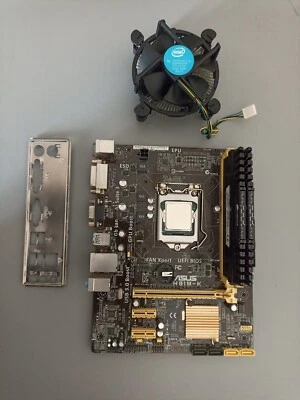 Asus H81M-K  LGA 1150 M-ATX+ Intel i5 4460 + 8GB DDR3 Corsair Vengeance 1600MHZ - Immagine 1 di 4