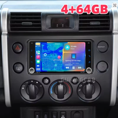 For 2007-2014 Toyota FJ Cruiser Android 13 Car Radio Stereo 4+64GB GPS CarPlay  Foto 1 de 4