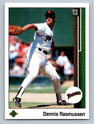 Dennis Rasmussen 1989 Upper Deck #645 San Diego Padres - Image 1 of 2