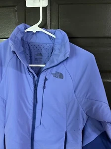 The North Face Ventrix Giacca Donna XS Viola Chiaro/Blu Logo Spalla - Nuova - Foto 1 di 10