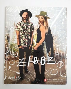 EUROVISION 2018 PRESS CD OF ZIBBZ AND THE SONG STONES - Picture 1 of 4