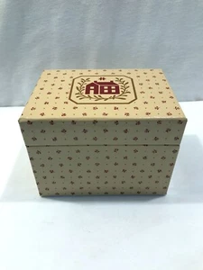 Vintage Avon Country Christmas Rezeptbox, 1982 Rezeptkartenbox, Neu in OVP nie benutzt - Bild 1 von 13