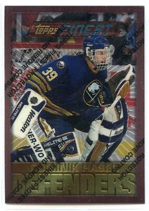 1996-97 Topps Finest Hockey - #72 - Dominik Hasek - Buffalo Sabres