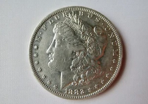 1882 O Morgan Silver Dollar Extra Fine - Picture 1 of 3
