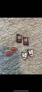 Shoe Charms Takis Send Noods Fries Lot of 6 Spicy Food Theme - Picture 1 of 4