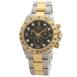 ROLEX Cosmograph Daytona 8P Diamond Watches 116523G Stainless Steel/SSxK18YG... - Picture 1 of 22