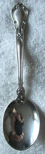 Chantilly Gorham Sterlingsilber Runde Schüssel Creme Suppe Löffel 2023 - Bild 1 von 2