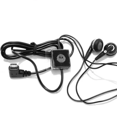 Motorola SYN1458B Micro-USB Headset with Mic Answer/End for RAZR2 V8 V9 PEBL U9 - Image 1 of 4