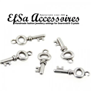 20 Schlüssel Anhänger, Charms, DIY Schmuck basteln zum Großhandelspreis zm75 - Picture 1 of 5