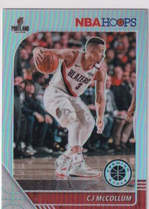 Panini NBA Hoops Premium Stock 2019-20 CJ McCollum Silver Prizm - Bild 1 von 1