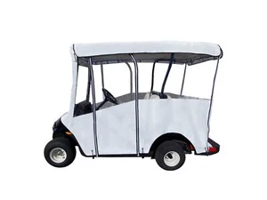 DoorWorks Over-The-Top Extended 80 inch Golf Cart Cover - 4 Passenger White - Picture 1 of 2