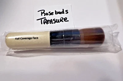 Base facial en polvo BOBBI BROWN cobertura completa cepillo nuevo sellado Foto 1 de 2