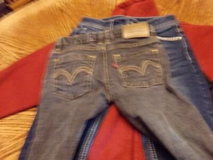 *GIRLS LEVIS JEANS 7R 707 - Picture 1 of 3
