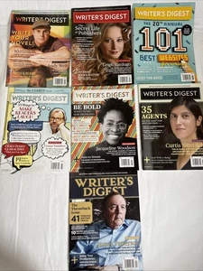 Writer's Digest Magazine 2018 Lot Of 7 Magazines - New! - Imagen 1 de 8